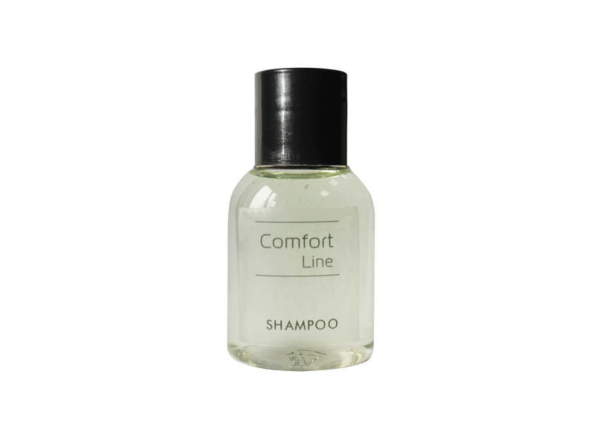 Шампунь для волосся в баночці В-35-05 Comfort Line для готелів 35мл уп.300 1585406759 фото