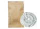 Гурт 100 шт, Шапочка для душу з кукурудзи, крафтовий флоупак LV-00016112 фото 1